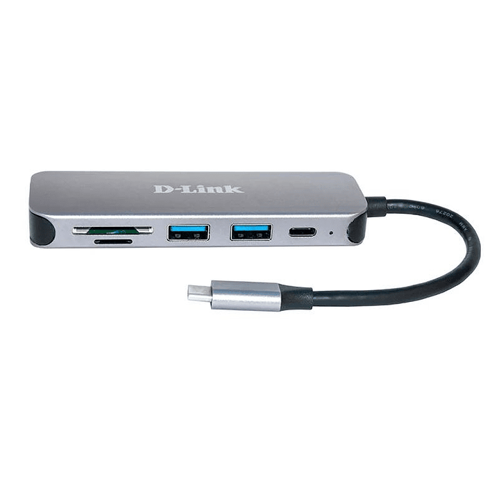 D-Link DUB-2325 5-in-1 USB-C Hub Card Reader 1