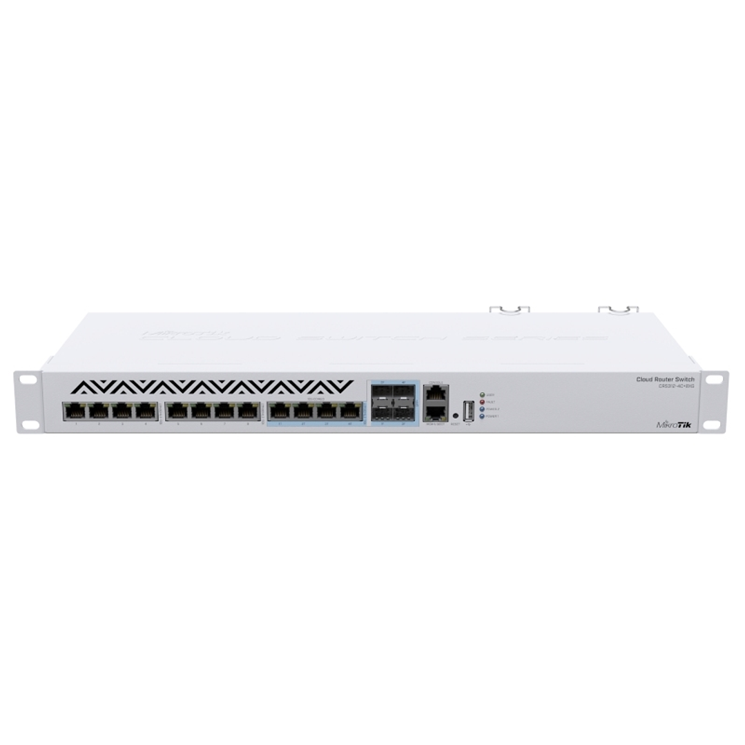 Mikrotik CRS312-4C+8XG-RM Switch 4x10Gb Combo 1