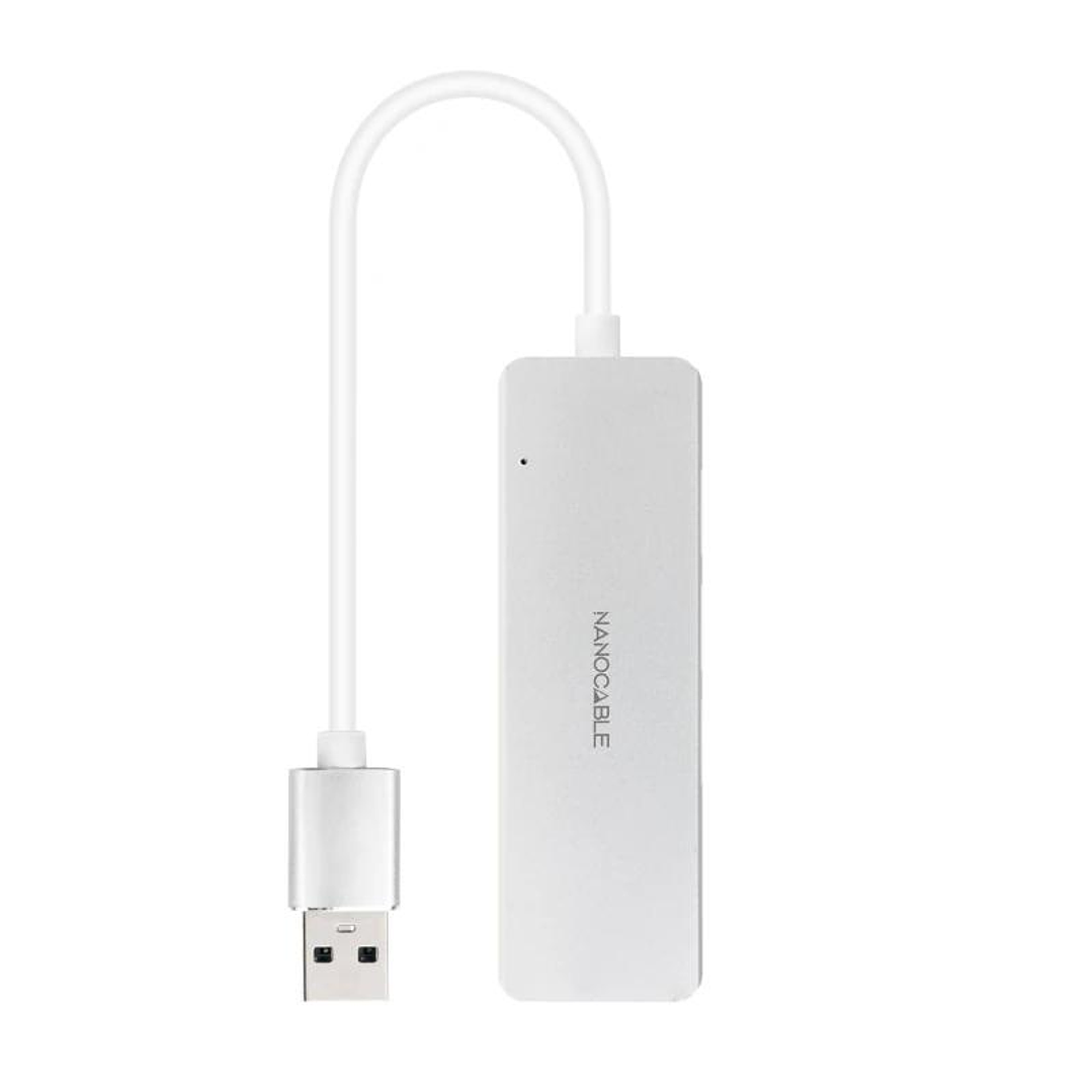 Nanocable Hub USB 3.0 4 x USB 3.0 10cm. Gris 3