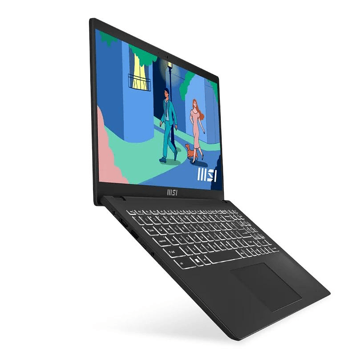 MSI Modern 15-485XES AMD R7-7730U 16 1TB DOS 15.6