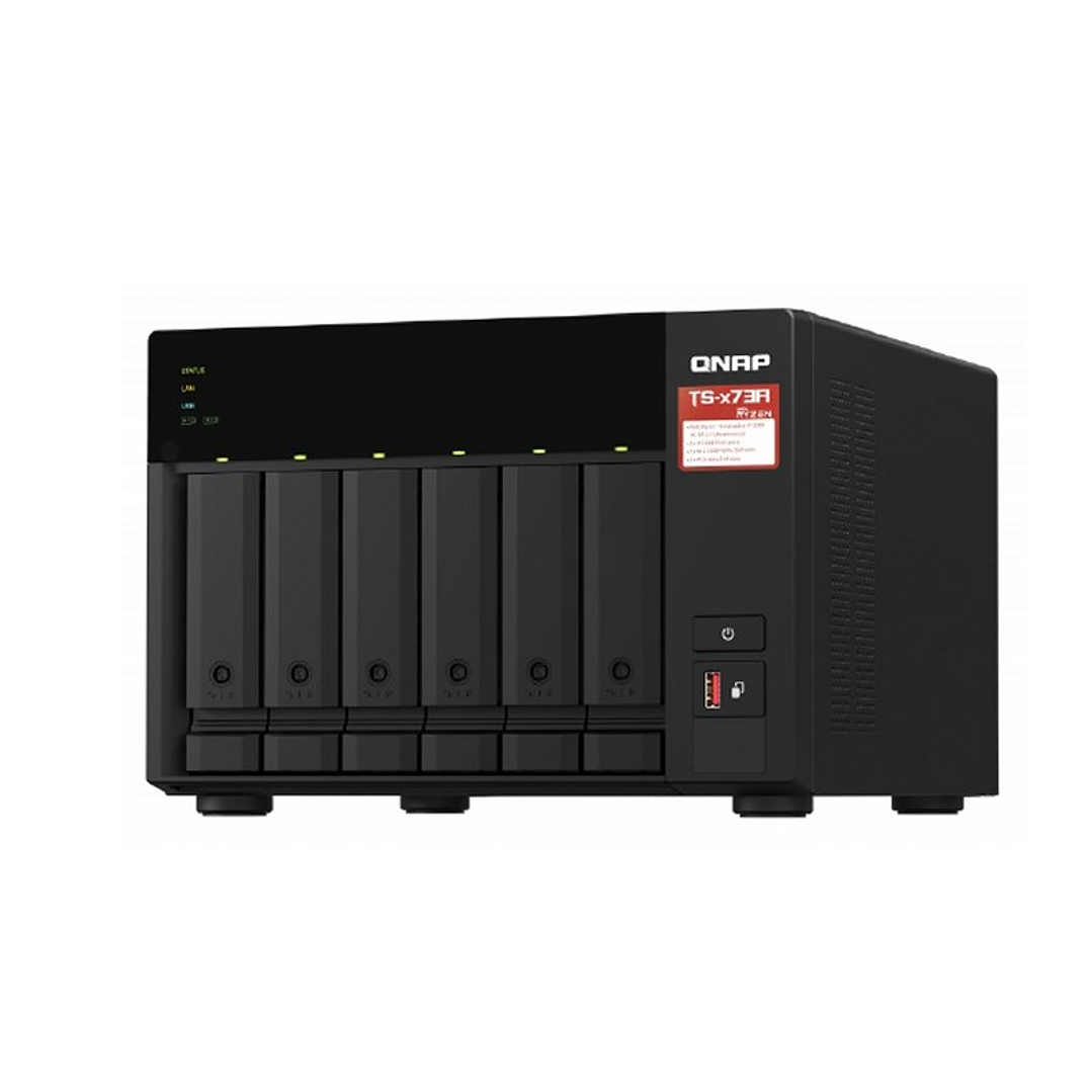 QNAP TS-673A-8G NAS 6XHDD-Bay 2x2.5GbE 3xUSB3.2 1