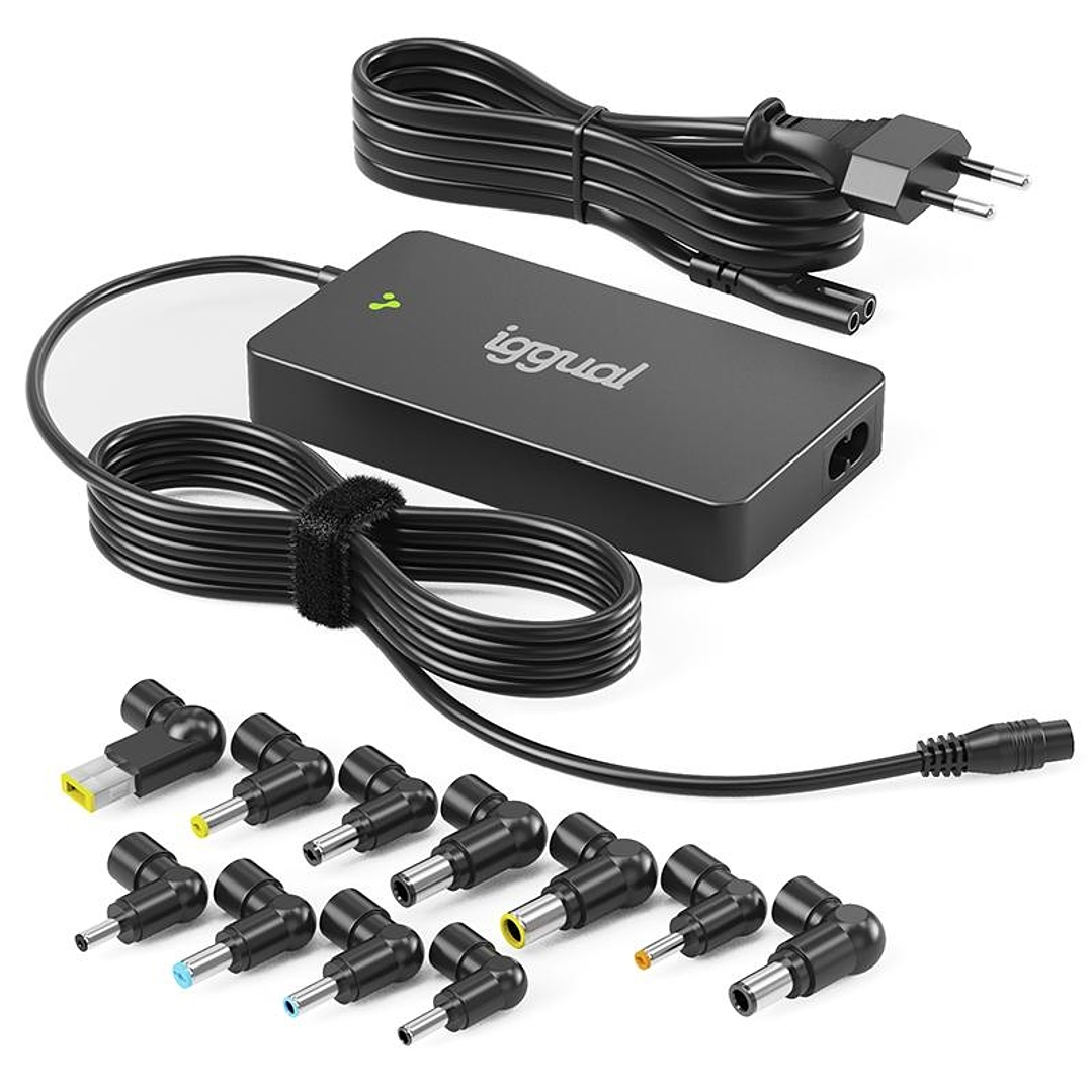 iggual Cargador Universal Slim CUA-S-11T-90W 1