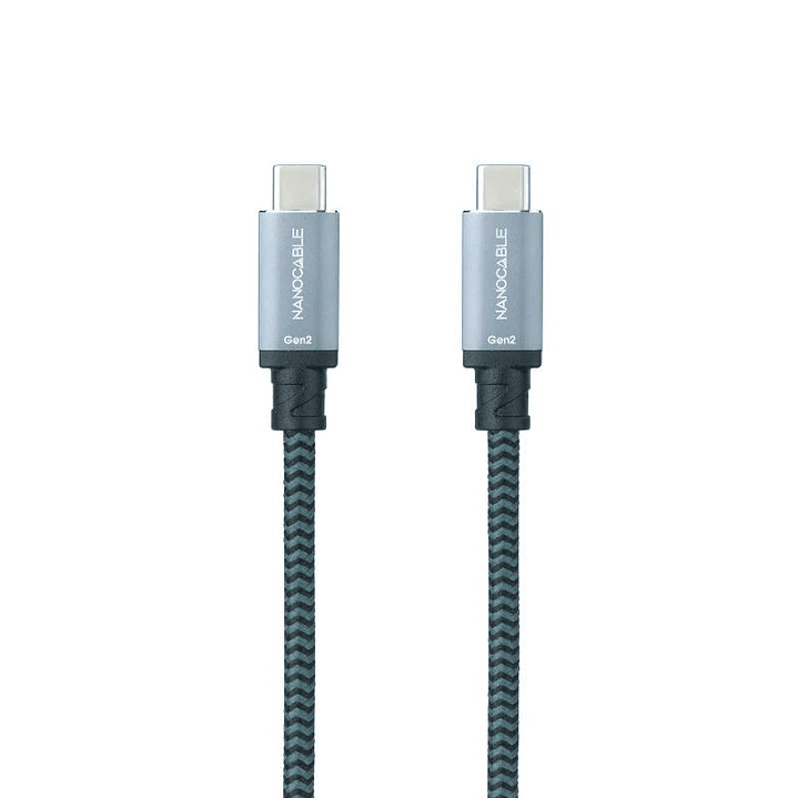 Nanocable Cable USB 3.1GEN2 5A USB-C-M-USB-C-M 3M 2
