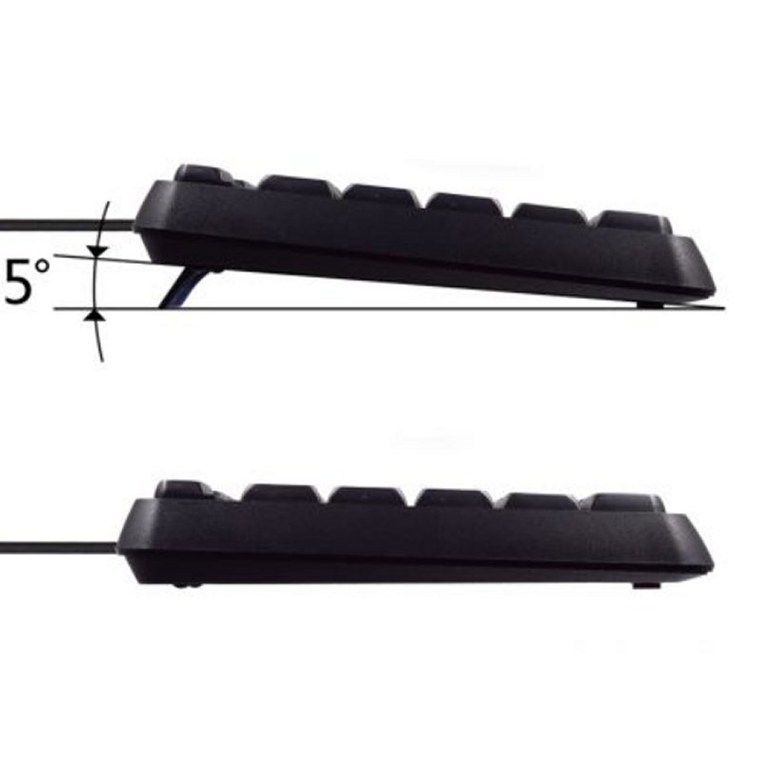 Ewent EW3001 teclado escritura silenciosa USB 2