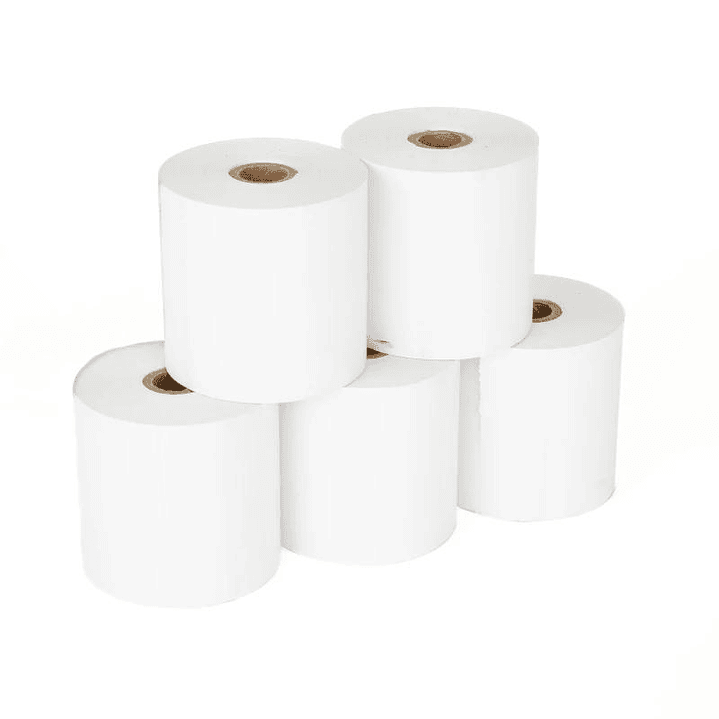 iggual Pack 5 rollos papel térmico sin BPA 57X57mm 2