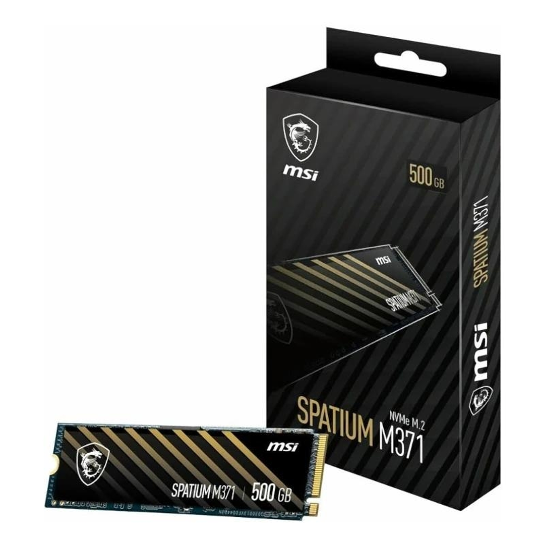 MSI SSD Spatium M371 500Gb PCIe 3.0 NVMe 2200 Mb-s 1
