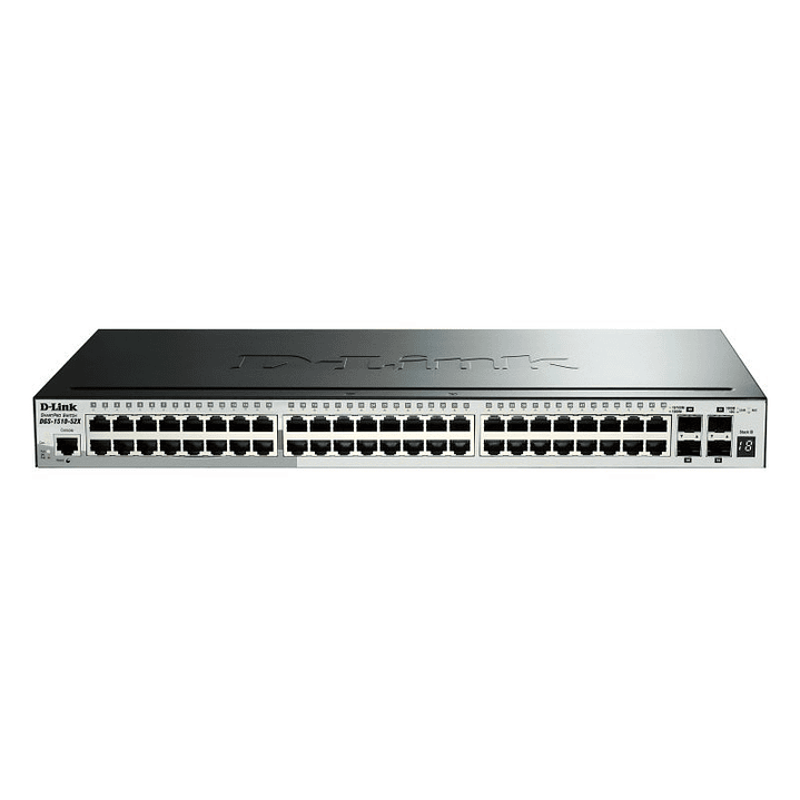 D-Link DGS-1510-52X/E Switch L2 48xGb 4x10Gb SFP+ 1