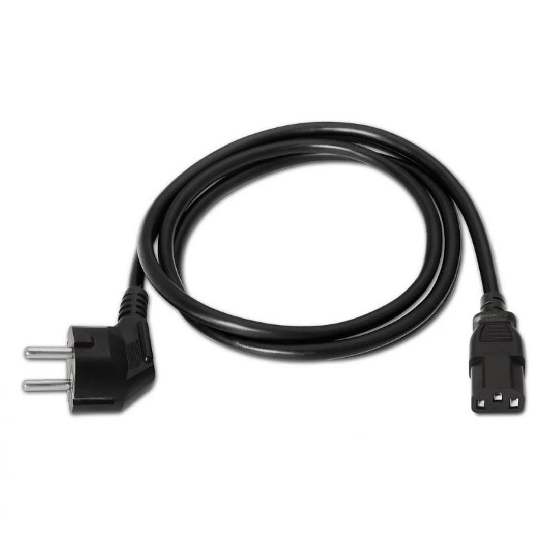 Aisens Cable Alimentación CEE7M-C13H negro 5.0m 2