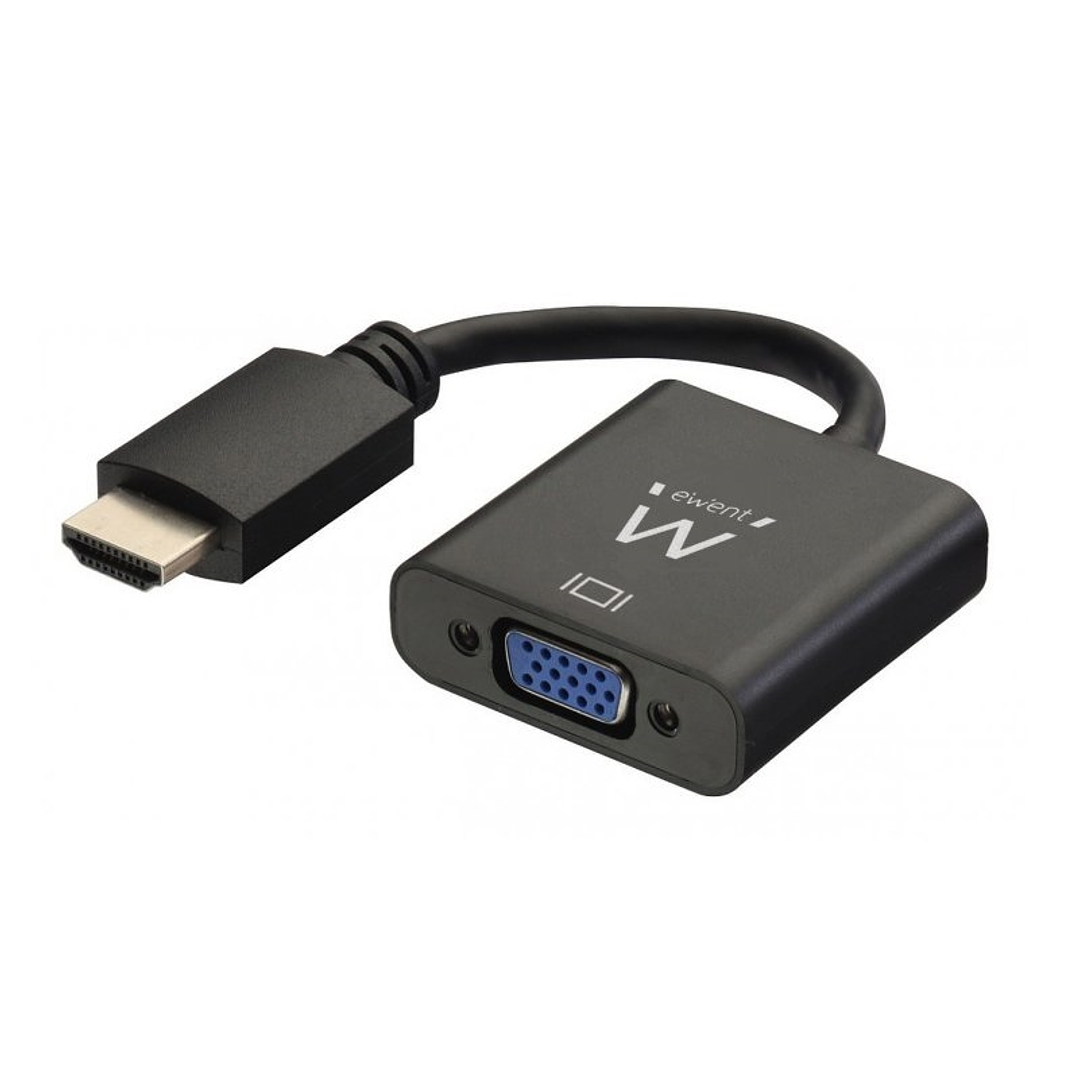 EWENT EW9864 Adaptador Hdmi/Vga con Audio 1