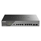 D-Link DSS-200G-10MP Switch 8xGbE PoE 2xSFP LR - Thumbnail 1