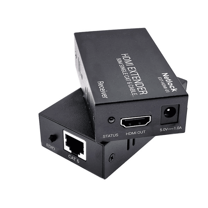 Netlock Extensor HDMI por RJ45 CAT.6 hasta 50mt. 1