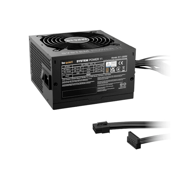 be quiet! Fuente System Power 11 550W 20+4 p ATX 3