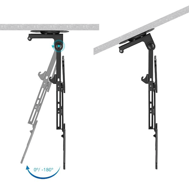 Tooq LPCE1123TSLI-B Soporte techo TV 23