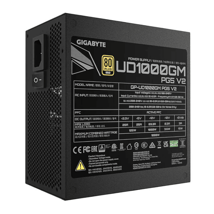 Gigabyte Fuente Alimentación GP-UD1000GM PG5 V2 3