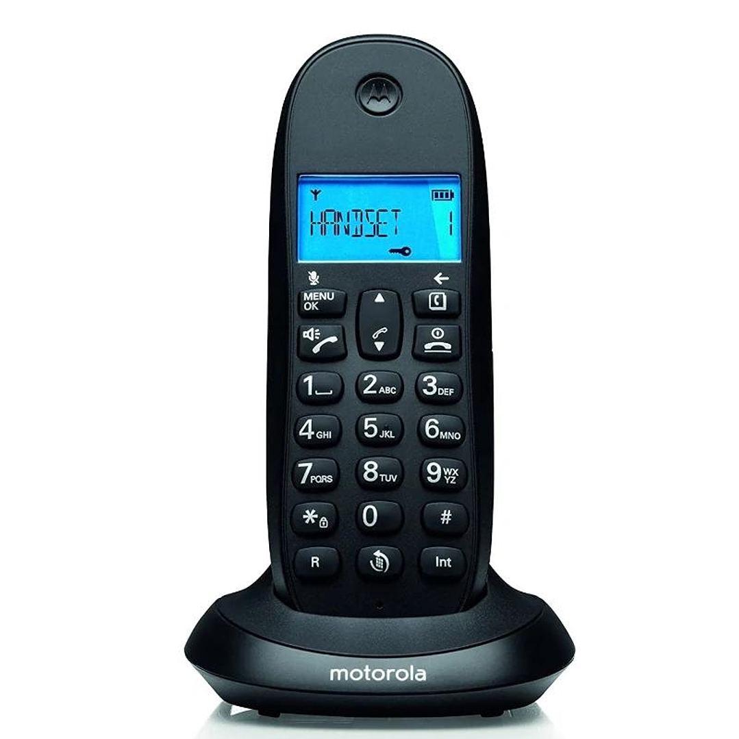 MOTOROLA C1001 CB+ Telefono DECT Negro 1