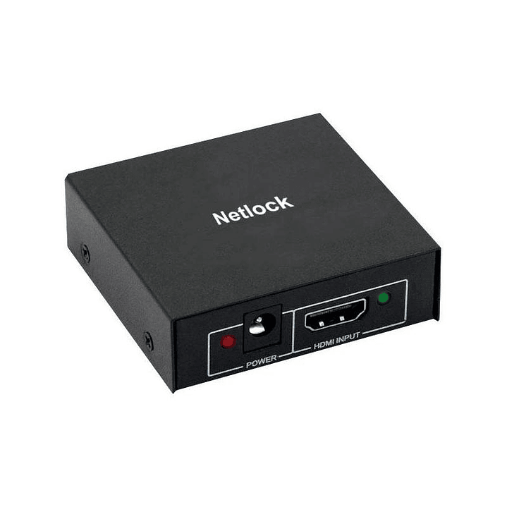 Netlock Splitter HDMI 4K/30Hz de 2 puertos mini 1