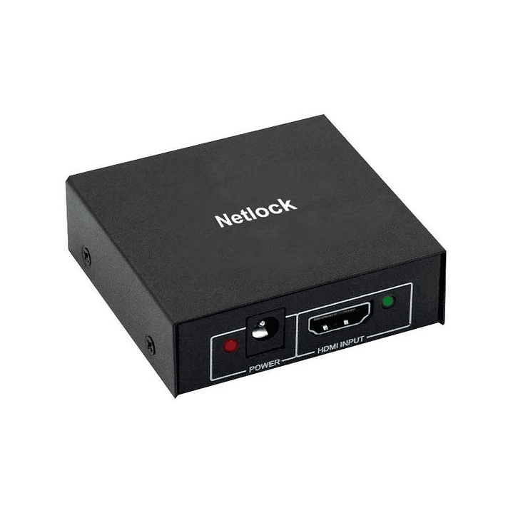 Netlock Splitter HDMI 4K/30Hz de 2 puertos mini 3