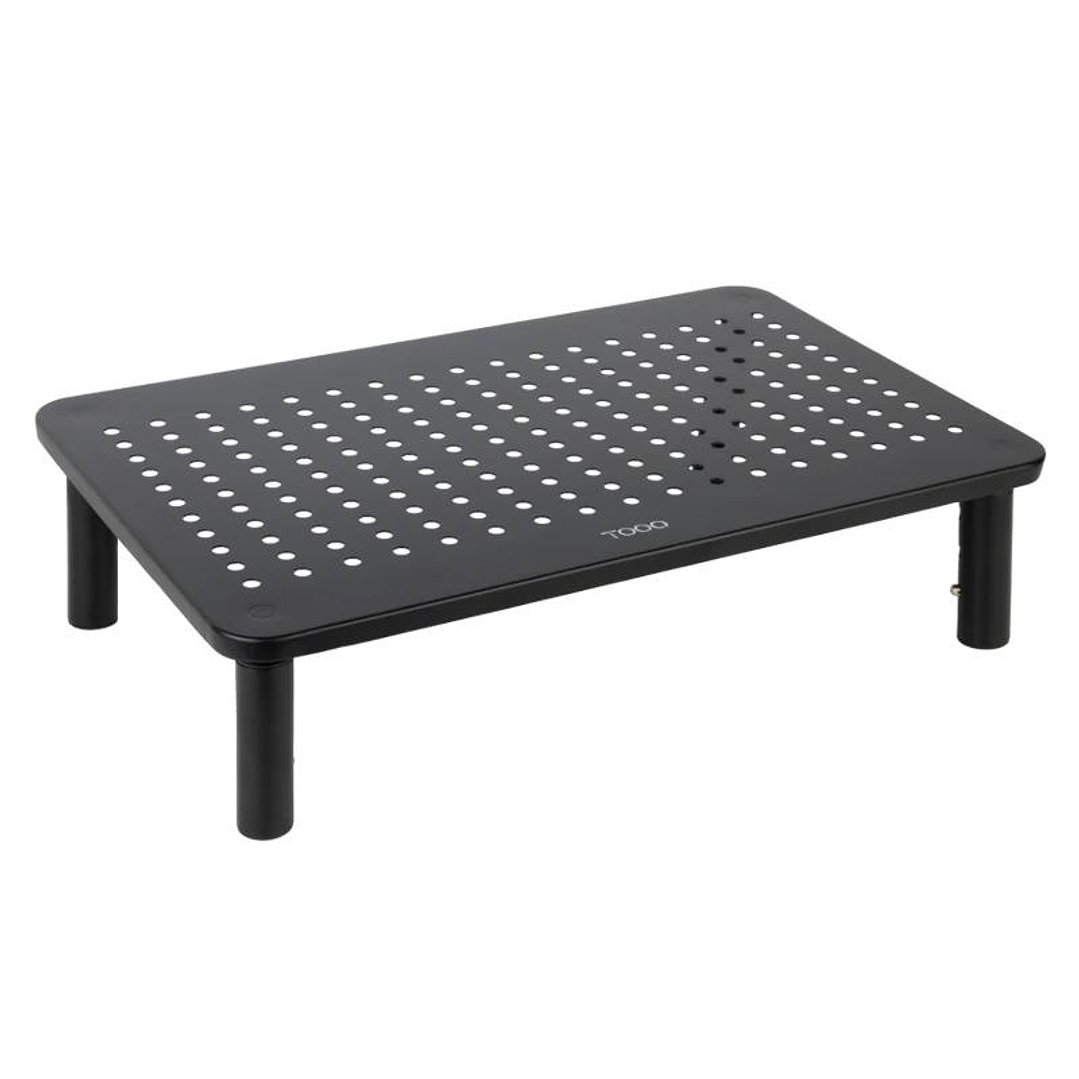 Tooq TQMR081 Soporte elevador monitores Negro 1