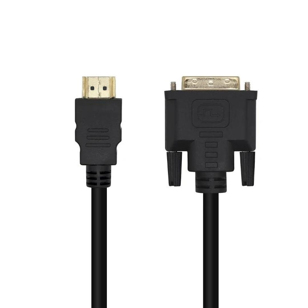 Aisens Cable DVI 18+1/M a HDMI A/M negro 1.8m 1