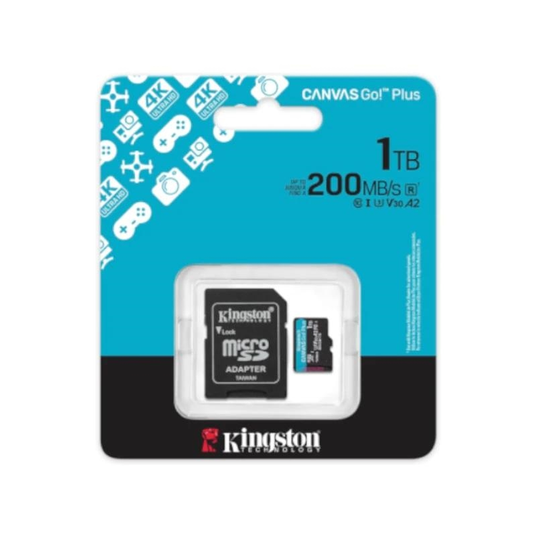 Kingston microSD Canvas Go! Plus 4 1TB 200 MB-s 1