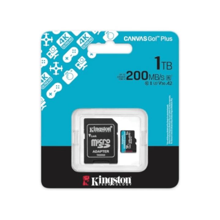 Kingston microSD Canvas Go! Plus 4 1TB 200 MB-s 1