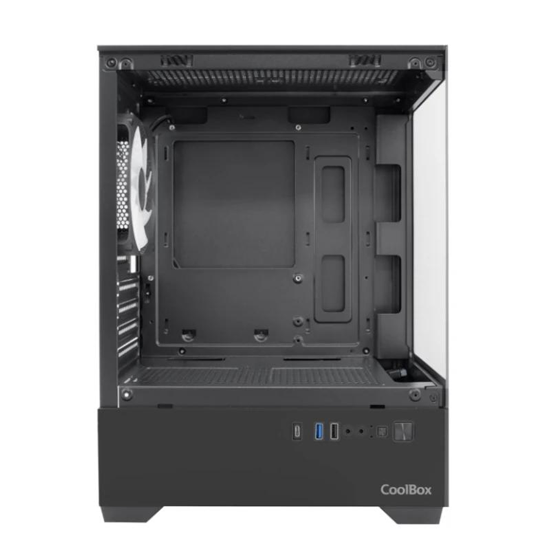 Coolbox Caja Gaming MATX GM200 V.Lite S.FTE ARGB N 3