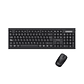 APPROX Teclado+raton inal. MX410 Negro - Miniatura 1