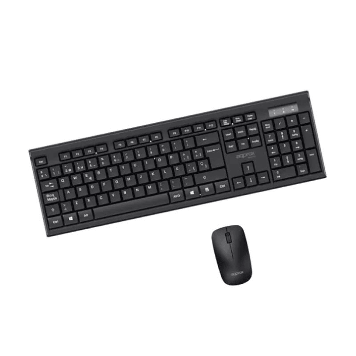 APPROX Teclado+raton inal. MX410 Negro 2