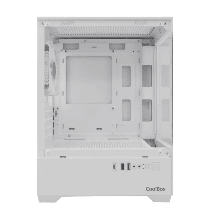 Coolbox Caja Gaming MATX GM200 V.Lite ARGB S.FTE B 3