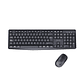 APPROX Teclado+raton inalamb X420B 1000DPI Negro - Miniatura 1