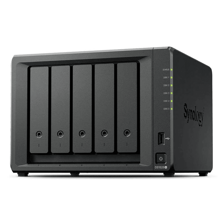 Synology DS1525+ NAS 5Bay DiskStation 2x2.5GbE 1