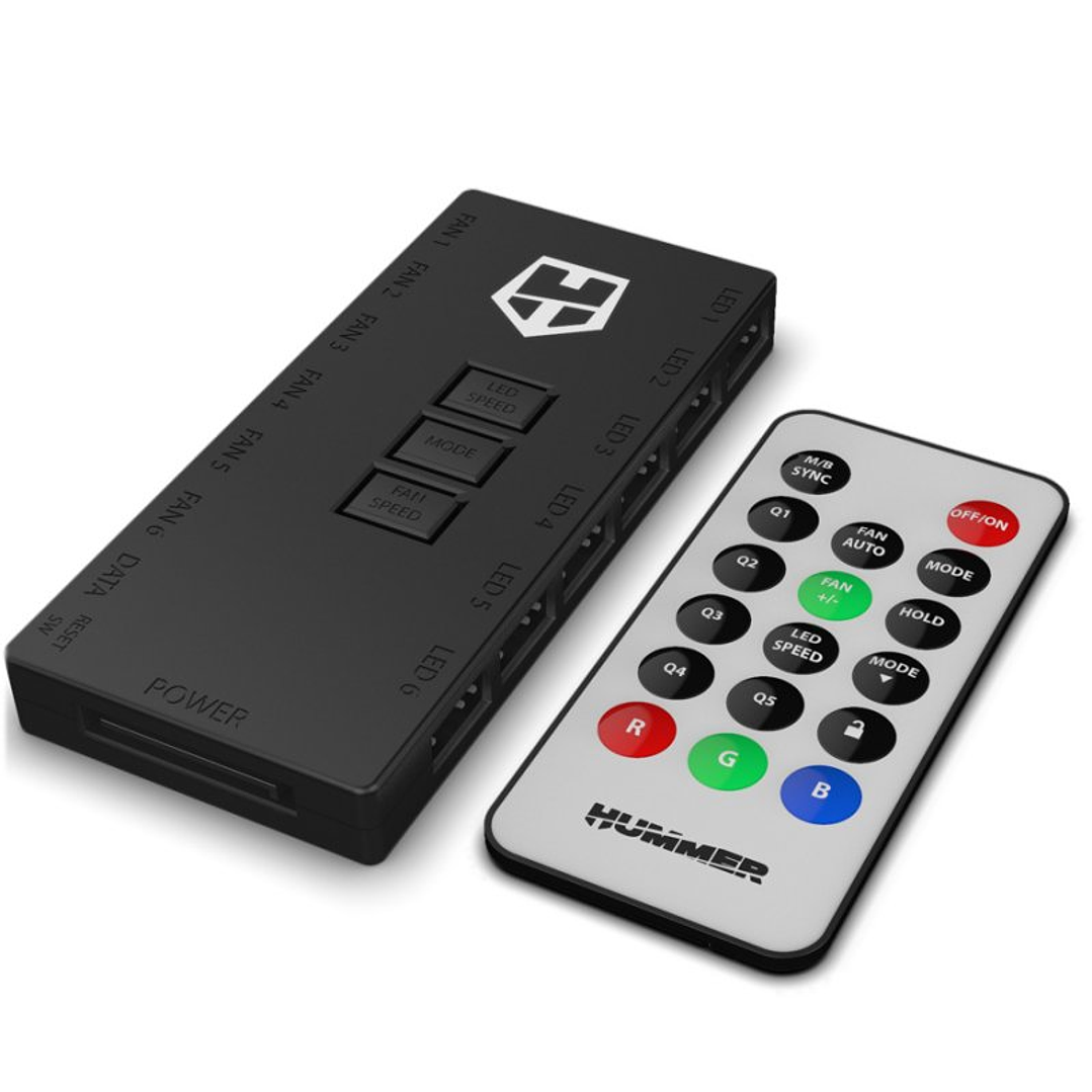 Nox HUMMER R-HUB Controlador ARGB Led/Ref. 3