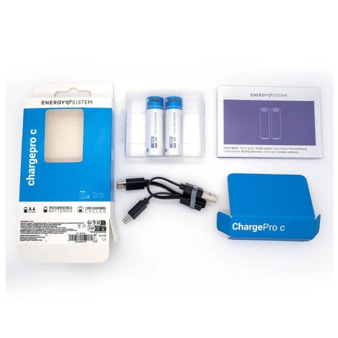 Energy Sistem Charge Pro C AA * 2 4