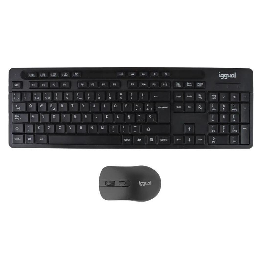 iggual Kit teclado ratón inalámbrico WMK-BUSINESS2 1