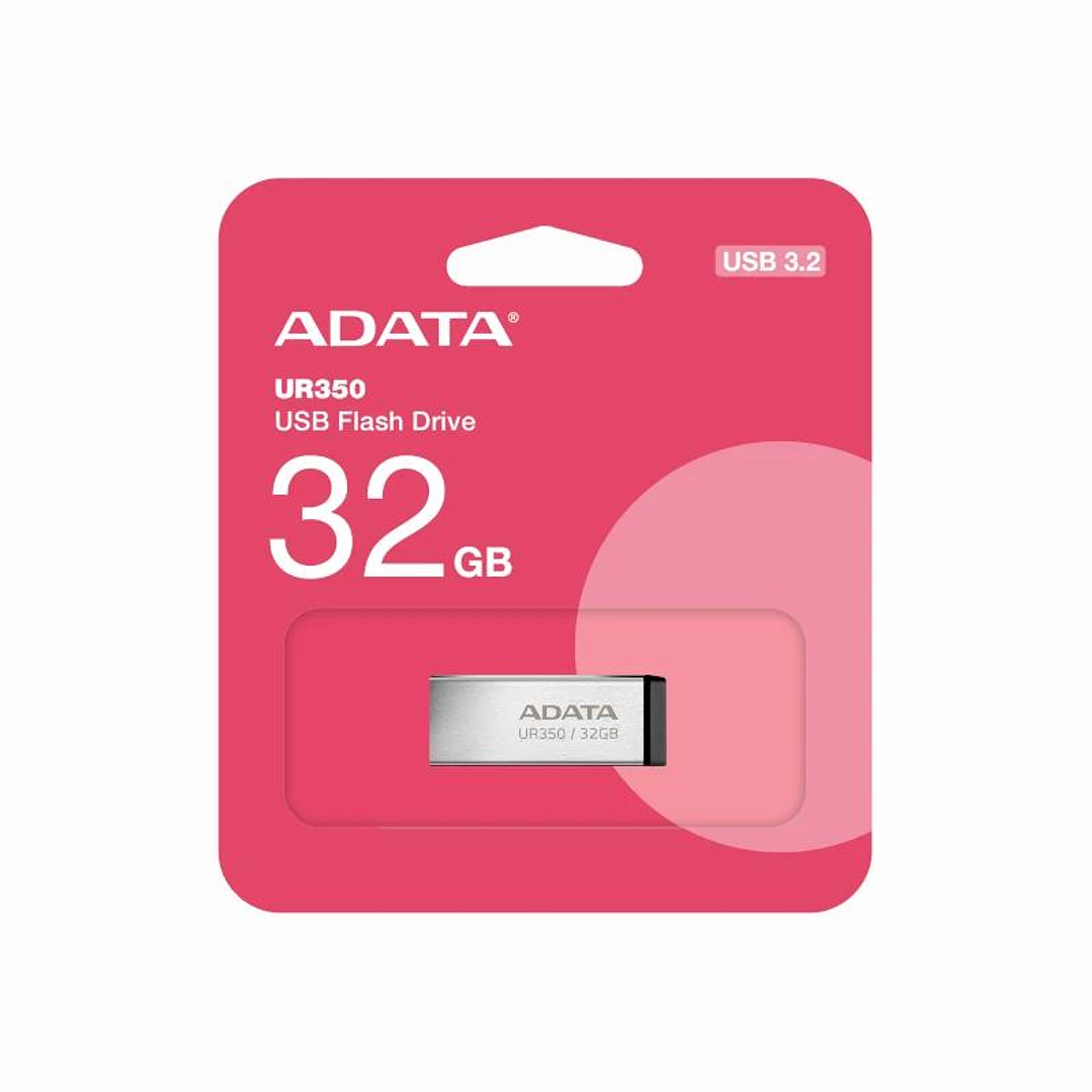 ADATA Lapiz Usb UR350 32GB USB 3.2 Metálica 4