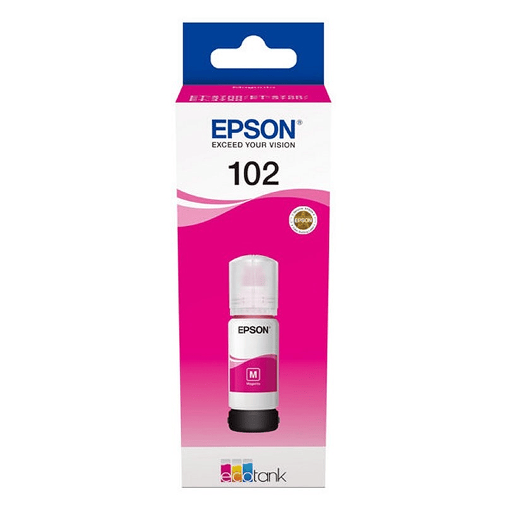 Epson Botella Tinta Ecotank 102 Magenta 1