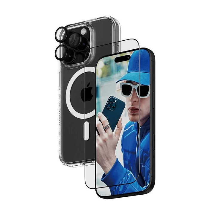 PanzerGlass 3-in-1 Bundle Protec. iPhone 16 Pro 1