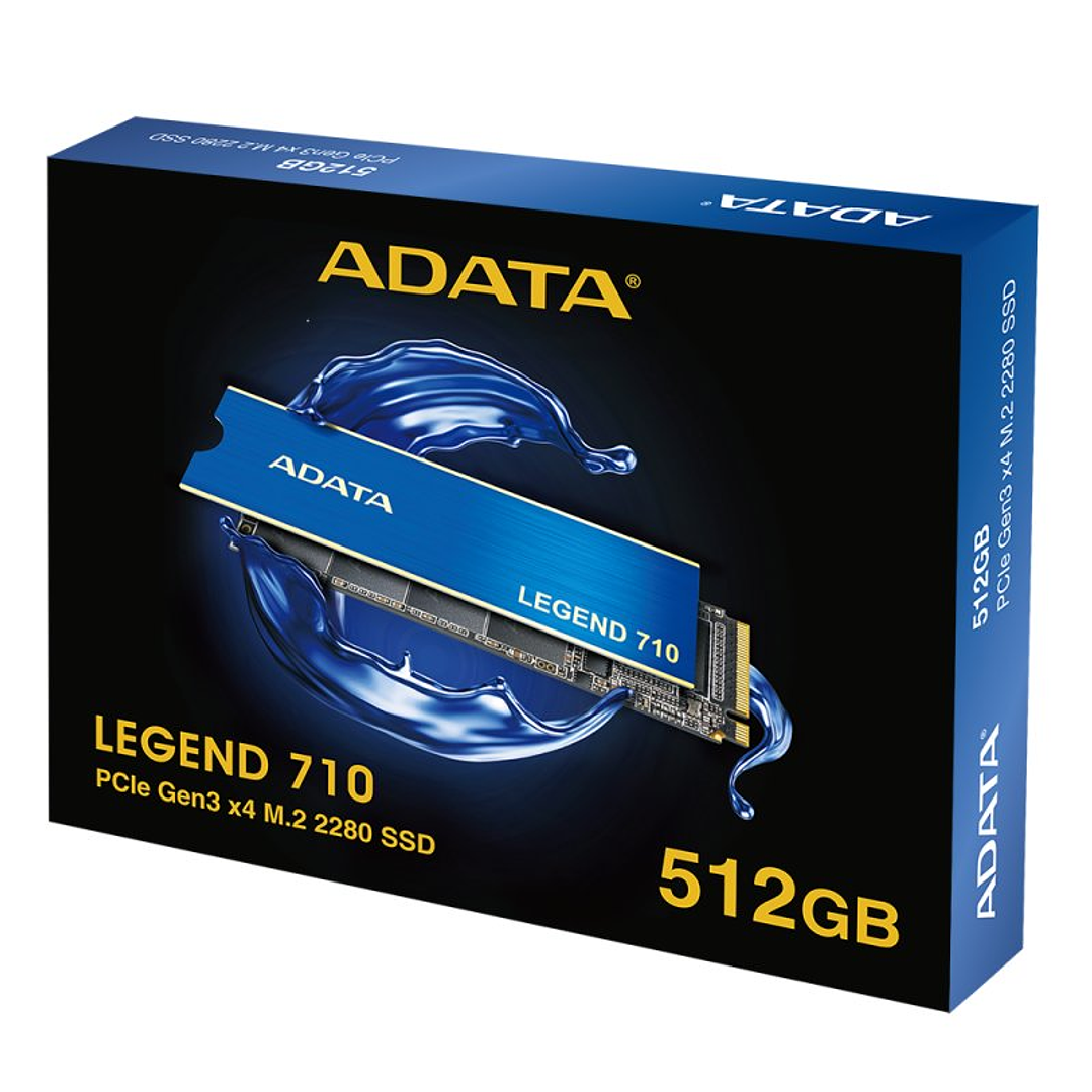 ADATA SSD LEGEND 710 512GB PCIe Gen3 x4 NVMe 1.4 4
