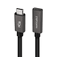 Nanocable Cable USB 3.2 Gen2 USB-C M/H 0,5 M Negro - Thumbnail 3