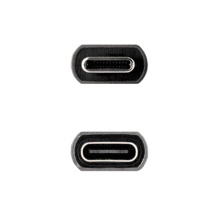 Nanocable Cable USB 3.2 Gen2 USB-C M/H 0,5 M Negro 4