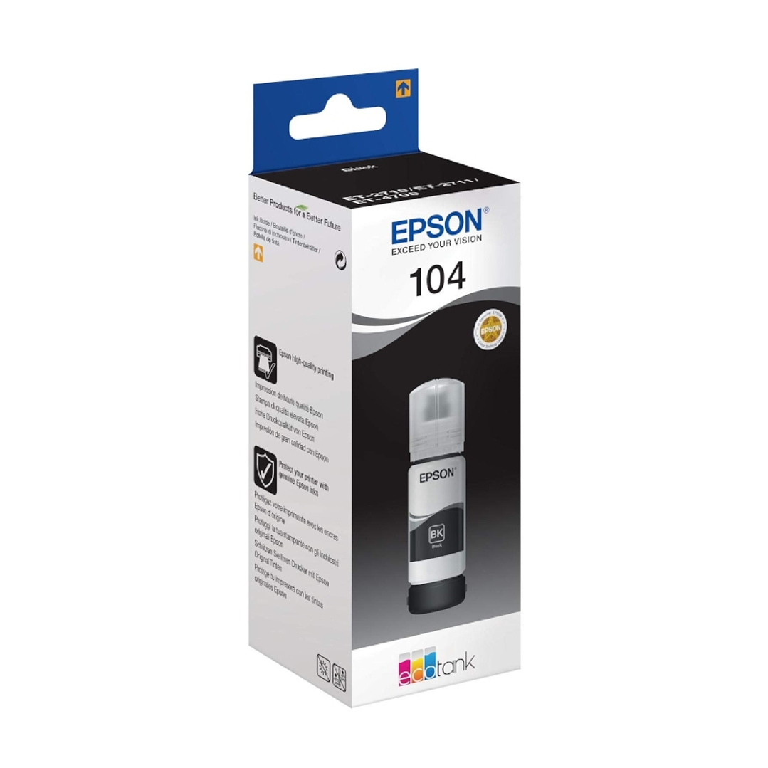 Epson Botella Tinta Ecotank 104 Negro 1
