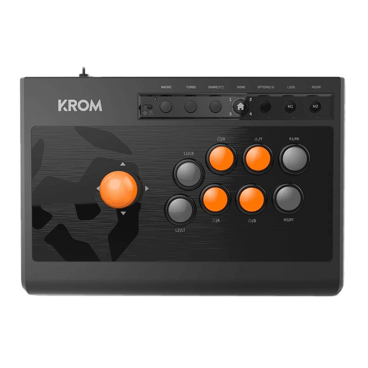Krom Gamepad Arcade Kumite Multiplataforma 1