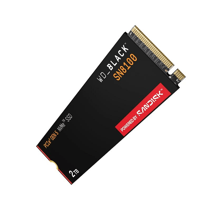 WD Black SN8100 SSD 2TB PCIe Gen5x4 14900 MB-s 2