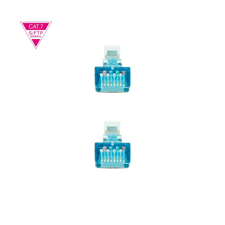 Nanocable Latiguillo Cat. 7 LSZH/SFTP 2 M Gris 3