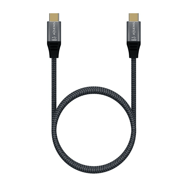 Aisens Cable USB3.2 Gen2X2 5A E-Mark CM-CM Gris 2M 3