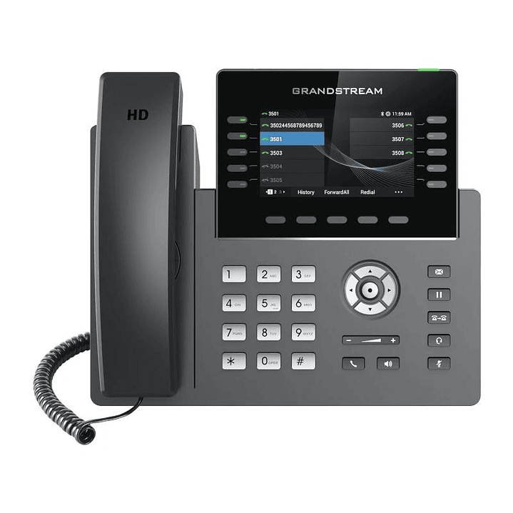 GrandStream IP Phone GRP2615 5 SIP 2xGbE PoE WiFi 1