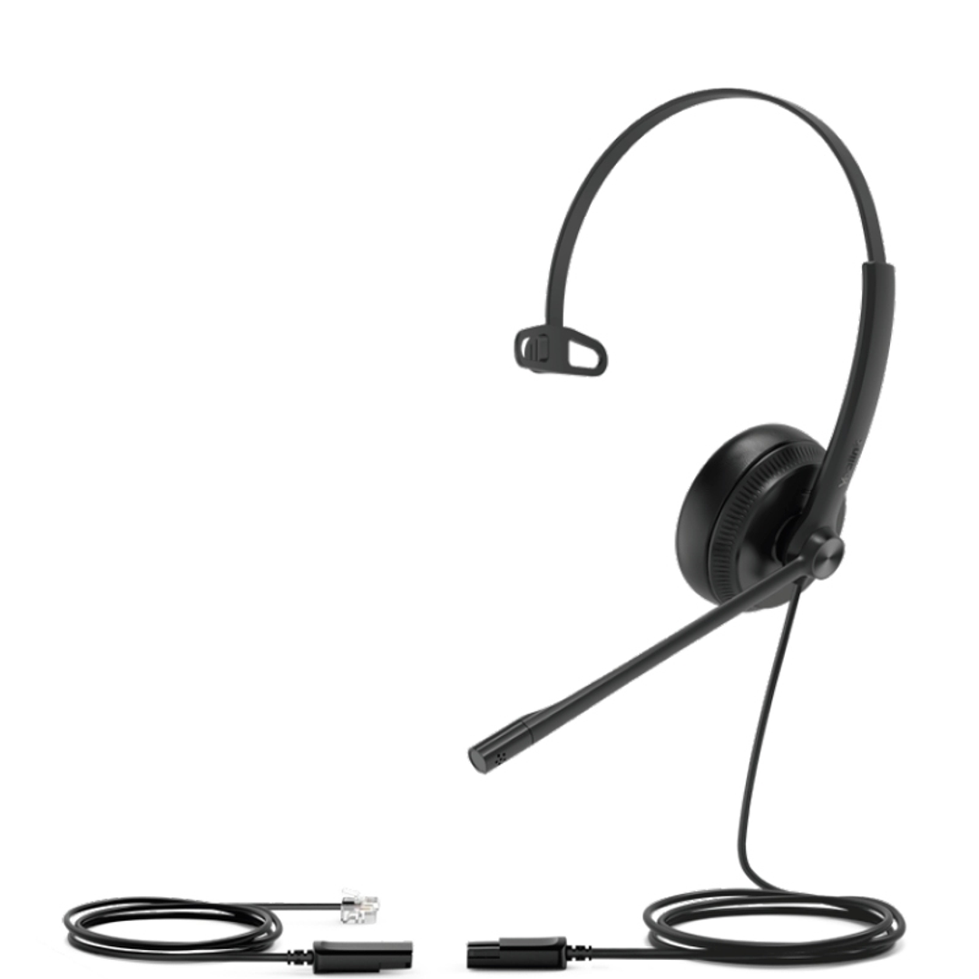 YEALINK YHS34 Lite Mono Auriculares monoaurales RJ 1