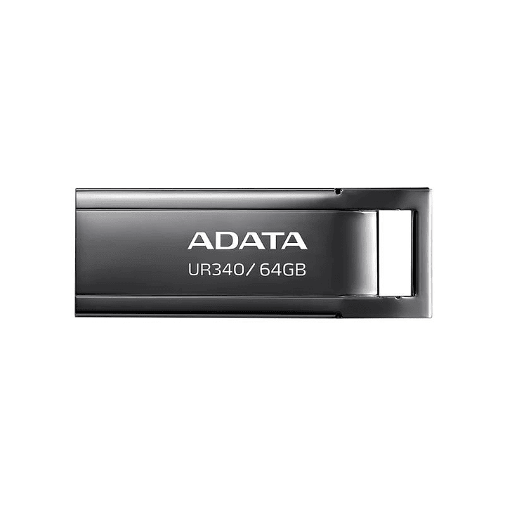 ADATA Lapiz USB UR340 64GB USB 3.2 Metal Black 1