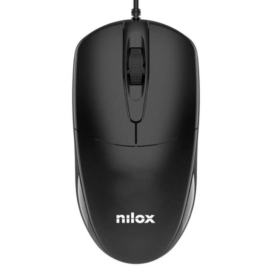 NILOX Kit Teclado+raton NXKME0011 Usb NEgro 3