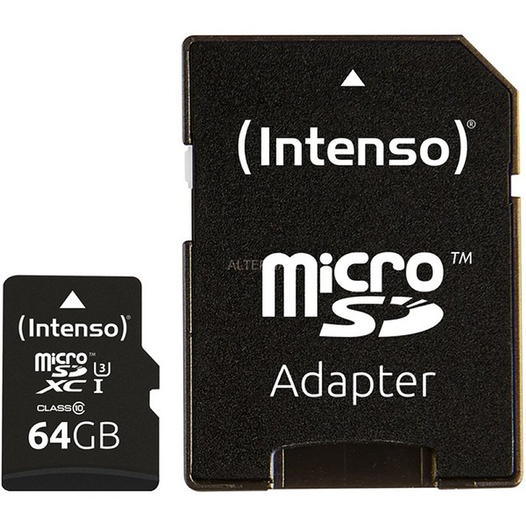 Intenso 3433490 Micro SD UHS-I profesional 64GB 2